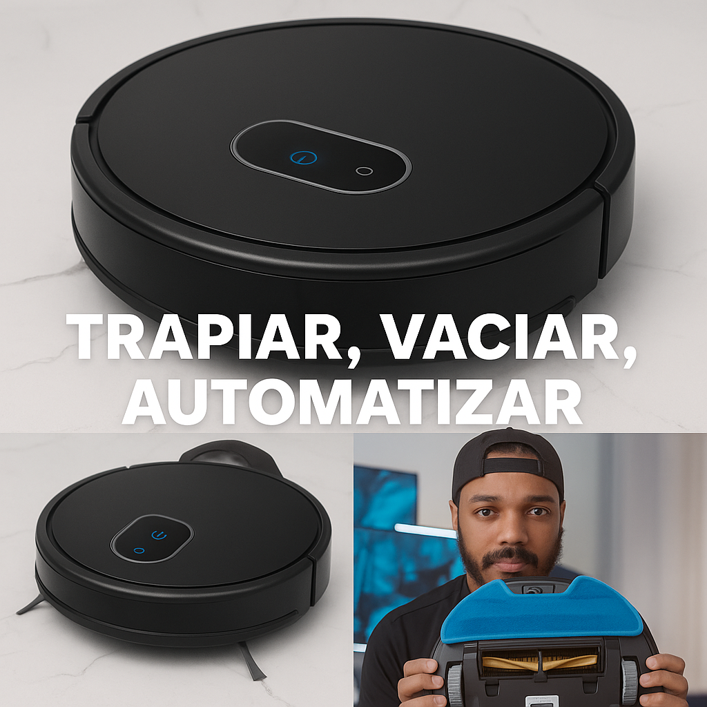 ASPIRADORA ROBOT - MANTEN TU HABITAD LIMPIA